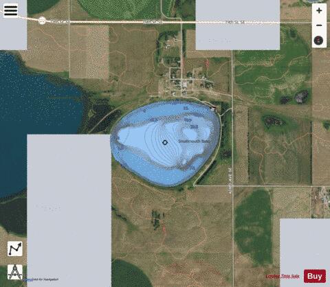 Williams, Lake depth contour Map - i-Boating App - Satellite