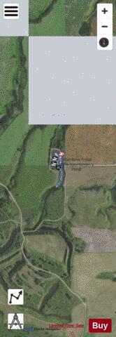 Velva Sportsmen's Pond depth contour Map - i-Boating App - Satellite