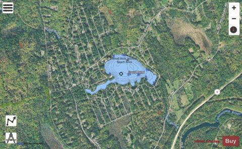 Gould Pond depth contour Map - i-Boating App - Satellite