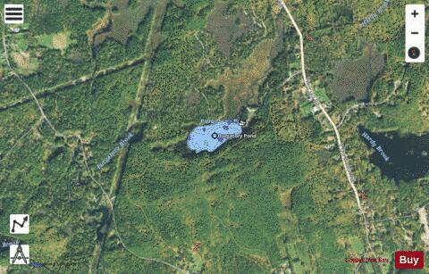 Purgatory Pond depth contour Map - i-Boating App - Satellite