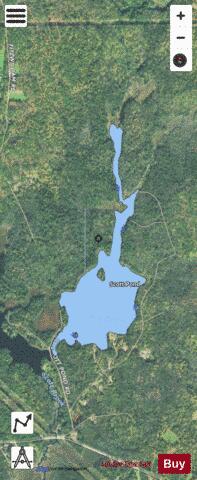 Scott Pond depth contour Map - i-Boating App - Satellite