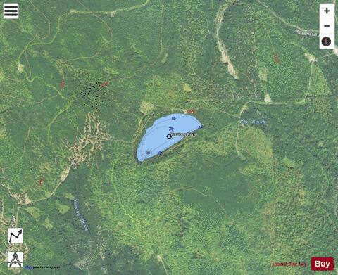Sessions Pond depth contour Map - i-Boating App - Satellite