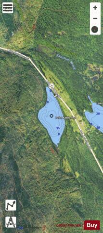 Lake Katherine depth contour Map - i-Boating App - Satellite
