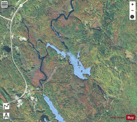 NORTH BRANCH WILLARD MTN IMPON depth contour Map - i-Boating App - Satellite