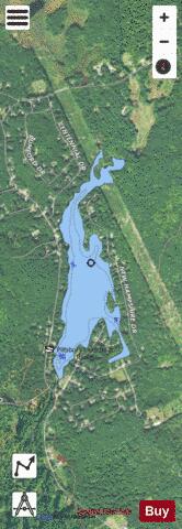 PILLSBURY LAKE depth contour Map - i-Boating App - Satellite
