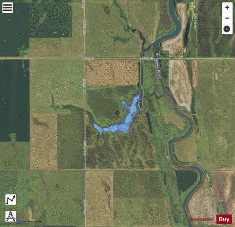 Dudley depth contour Map - i-Boating App - Satellite