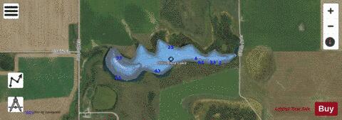 Ottumwa depth contour Map - i-Boating App - Satellite