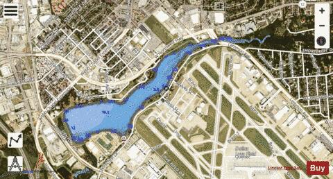 Bachman Lake depth contour Map - i-Boating App - Satellite