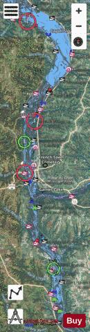 Upper Mississippi River mile 615 to mile 660 Marine Chart - Nautical Charts App - Satellite