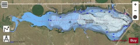 Box Butte Reservoir depth contour Map - i-Boating App - Satellite