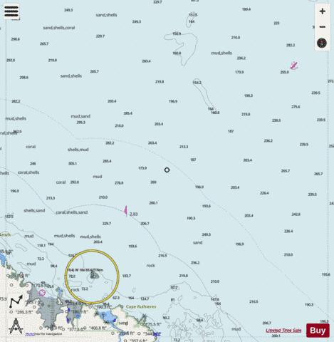 Australia - Western Australia - Cape Bernier to Glycosmis Bay Marine Chart - Nautical Charts App - Streets