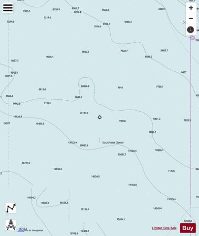 Australia - South Australia - Southern Ocean - Cell 12 Marine Chart - Nautical Charts App - Streets