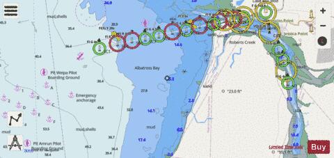 Australia - Queensland - Gulf of Carpentaria - Weipa Marine Chart - Nautical Charts App - Streets