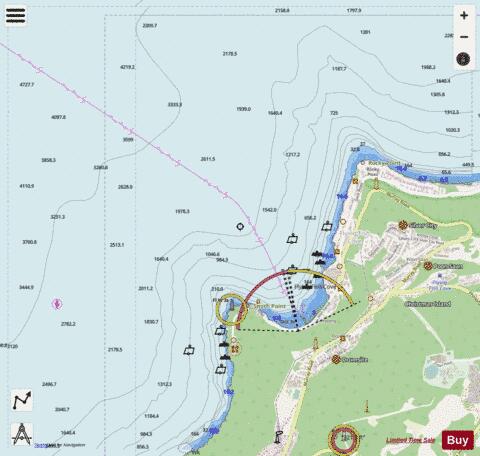 Australia - Indian Ocean - Christmas Island - Flying Fish Cove Marine Chart - Nautical Charts App - Streets