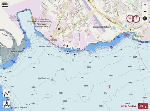 Papua New Guinea - North East Coast - Huon Gulf - Lae Marine Chart - Nautical Charts App - Streets