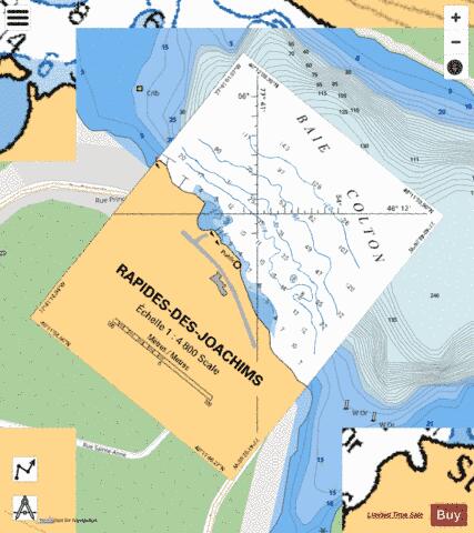 RAPIDES-DES-JOACHIMS Marine Chart - Nautical Charts App - Streets
