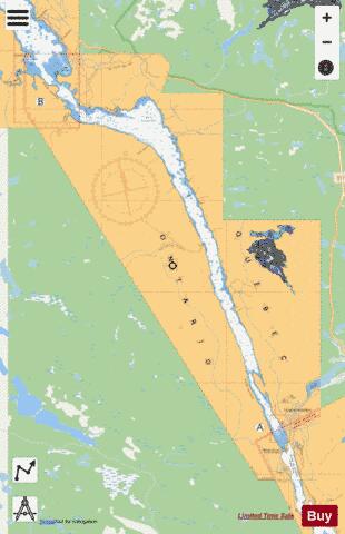T�MISCAMING �/TO CHENAL OPIMICA Marine Chart - Nautical Charts App - Streets