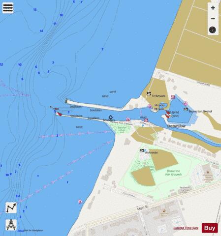 BEAVERTON HARBOUR Marine Chart - Nautical Charts App - Streets