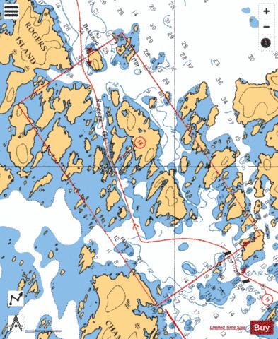 ROGERS GUT Marine Chart - Nautical Charts App - Streets