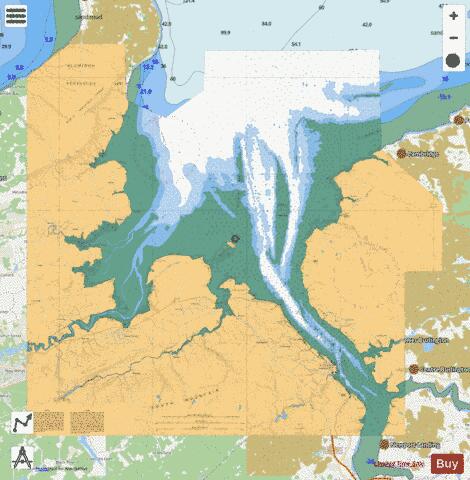 AVON RIVER AND APPROACHES ET LES APPROCHES Marine Chart - Nautical Charts App - Streets