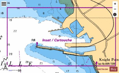 SOURIS HARBOUR Marine Chart - Nautical Charts App - Streets
