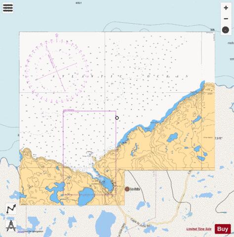 APPROACHES TO/APPROCHES � LA SCIE HARBOUR Marine Chart - Nautical Charts App - Streets
