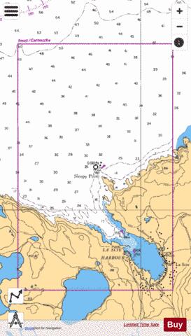 LA SCIE HARBOUR Marine Chart - Nautical Charts App - Streets