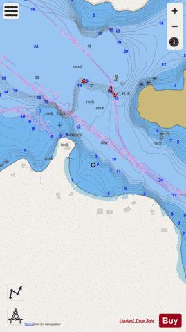 FLAG ISLAND REEF Marine Chart - Nautical Charts App - Streets