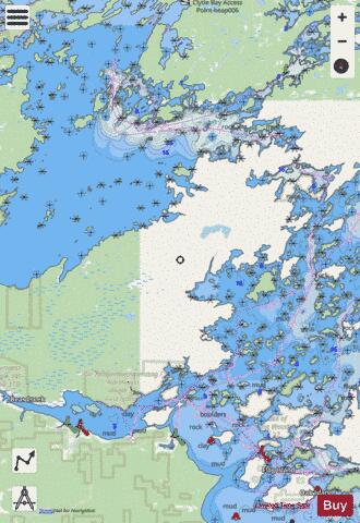 STURGEON CHANNEL TO / � BIG NARROWS ISLAND - 1 Marine Chart - Nautical Charts App - Streets