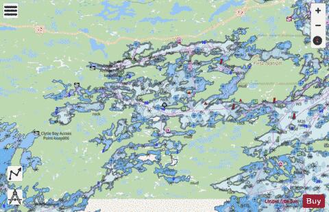 PTARMIGAN BAY Marine Chart - Nautical Charts App - Streets
