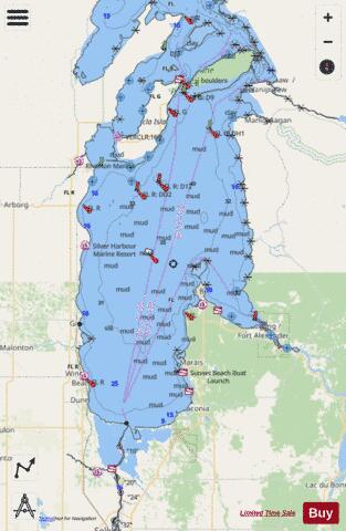RED RIVER/RIVI�RE ROUGE TO/� GULL HARBOUR,NU Marine Chart - Nautical Charts App - Streets