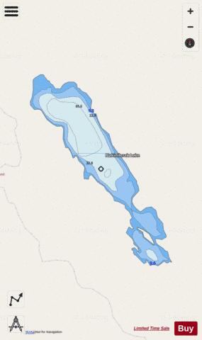 Nakinilerak Lake depth contour Map - i-Boating App - Streets