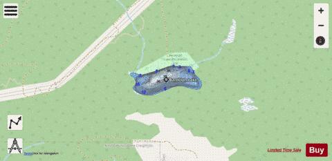 Bardolph Lake depth contour Map - i-Boating App - Streets