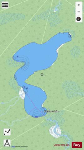 Blackhawk Lake depth contour Map - i-Boating App - Streets