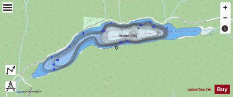 Bleeker Lake depth contour Map - i-Boating App - Streets