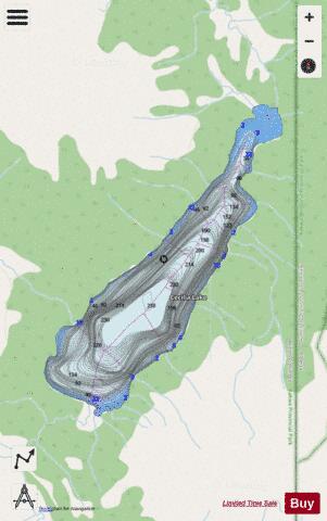 Cecilia Lake depth contour Map - i-Boating App - Streets