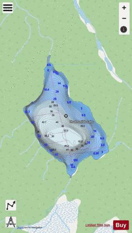 Chudnuslida Lake depth contour Map - i-Boating App - Streets