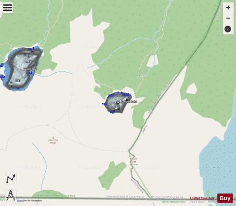 Forum Lake depth contour Map - i-Boating App - Streets