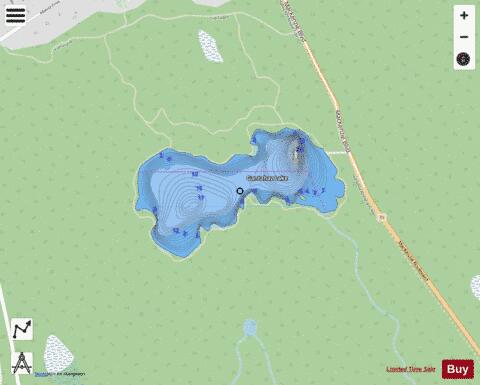 Gantahaz Lake depth contour Map - i-Boating App - Streets