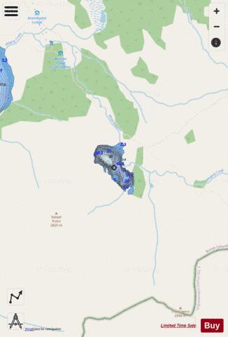 Gog Lake depth contour Map - i-Boating App - Streets