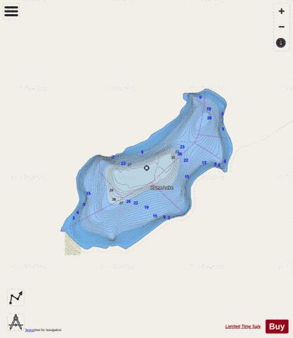 Home Lake depth contour Map - i-Boating App - Streets