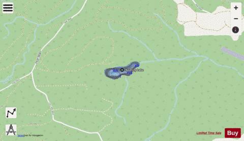 Keating Lake depth contour Map - i-Boating App - Streets