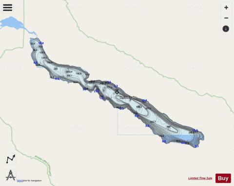 Khtada Lake depth contour Map - i-Boating App - Streets