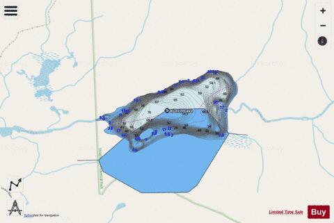 Kunlin Lake depth contour Map - i-Boating App - Streets