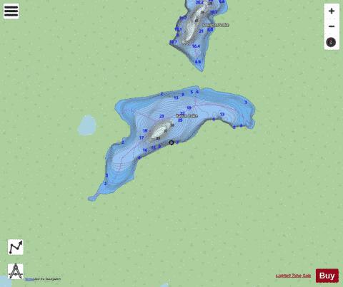 Kwun Lake depth contour Map - i-Boating App - Streets