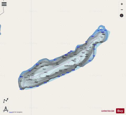 Lachmach Lake depth contour Map - i-Boating App - Streets