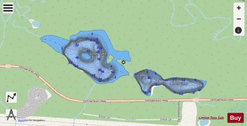 Loch Garry depth contour Map - i-Boating App - Streets