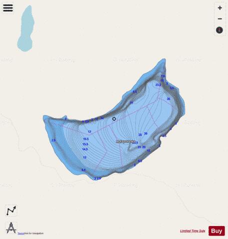 Malaput Lake depth contour Map - i-Boating App - Streets