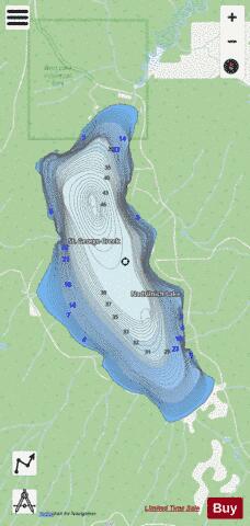 Nadsilnich Lake depth contour Map - i-Boating App - Streets