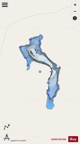 Nass Lake depth contour Map - i-Boating App - Streets